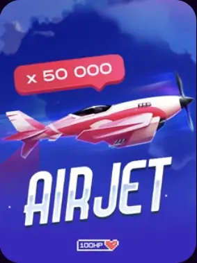 AirJet, jogo de 100HP Gaming no lobby da MaxWin
