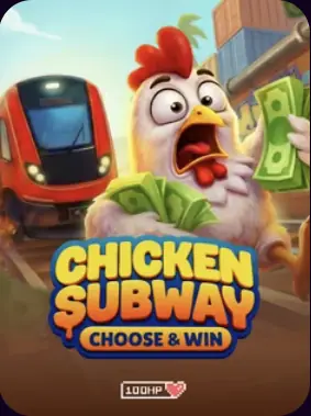 Chicken Subway, jogo de 100HP Gaming no lobby da MaxWin