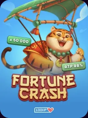 Fortune Crash, jogo de 100HP Gaming no lobby da MaxWin