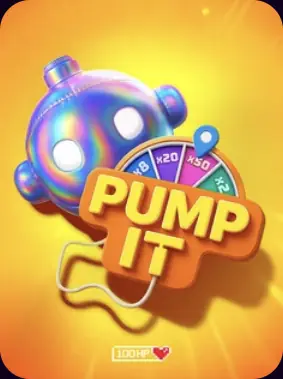 Pump It, jogo de 100HP Gaming no lobby da MaxWin